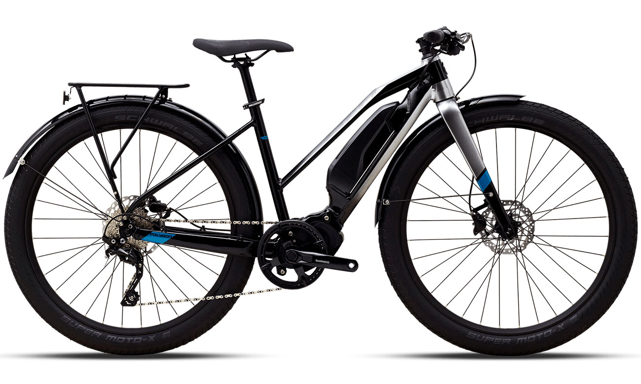Велосипед Polygon PATH E5-BIKE LADY 27,5" (2022) 2022 black